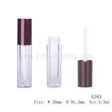 Vazio rodada lip gloss tubos barato lipgloss recipientes por atacado mini lip gloss container